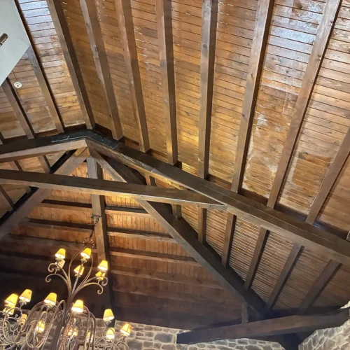 mantenimiento techos artesonados madera